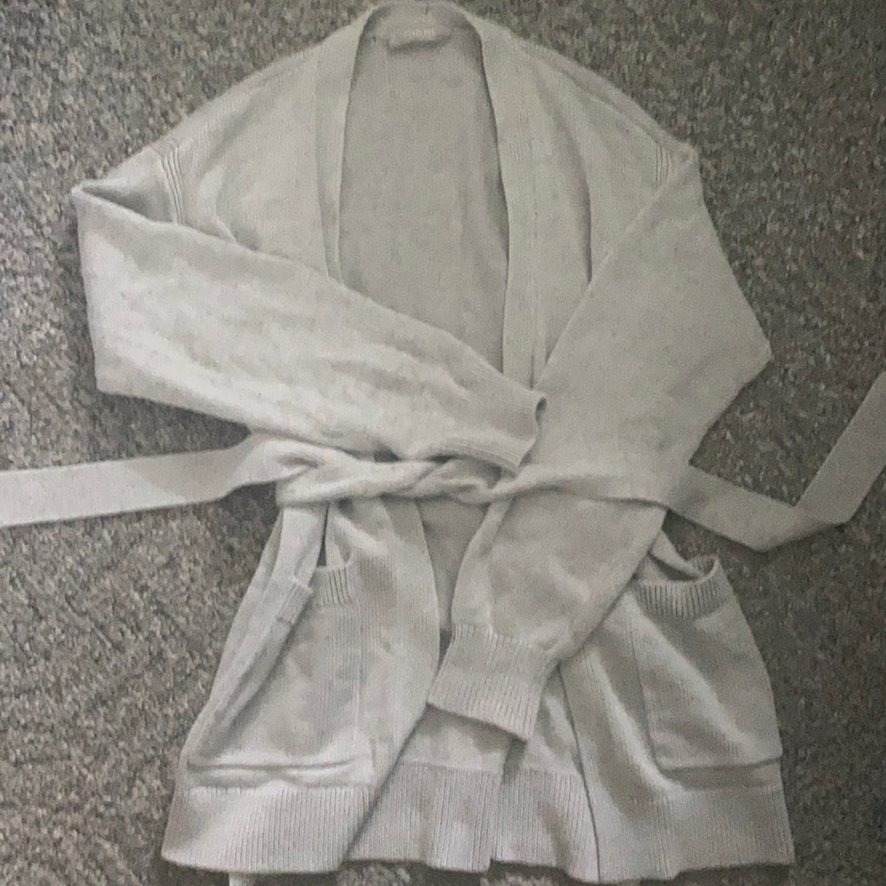 Everlane wrap sweater